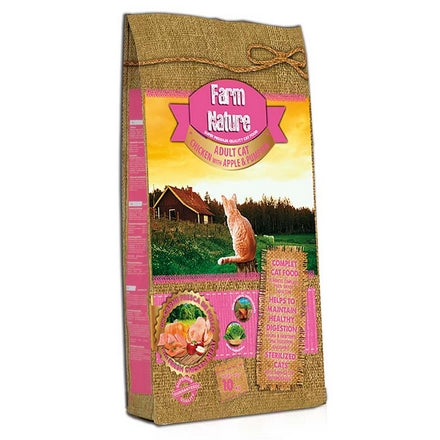 Farm Nature Chat Poulet 10kg