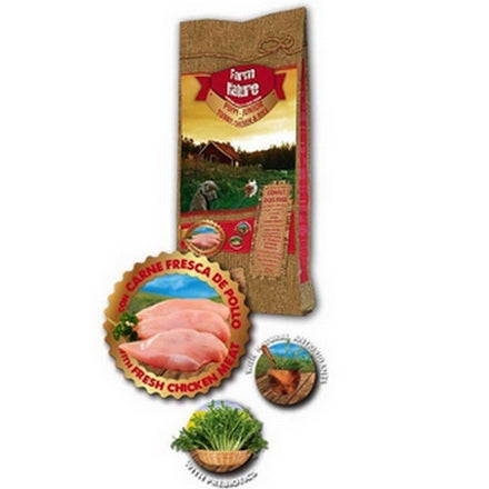 Farm Nature Chiot Dinde, Poulet et Riz 18kg