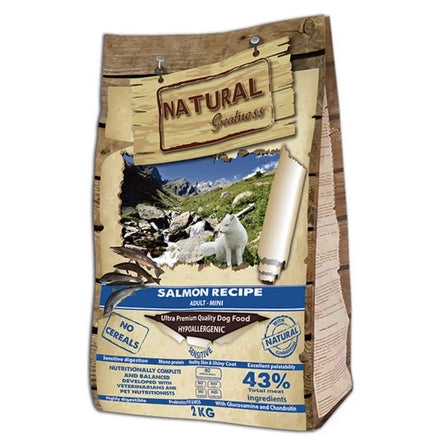 Natural Greatness Chien Adulte Mini Saumon 2kg