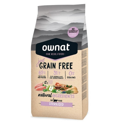 Ownat GF Just Stérilisé Poulet Chat 3kg