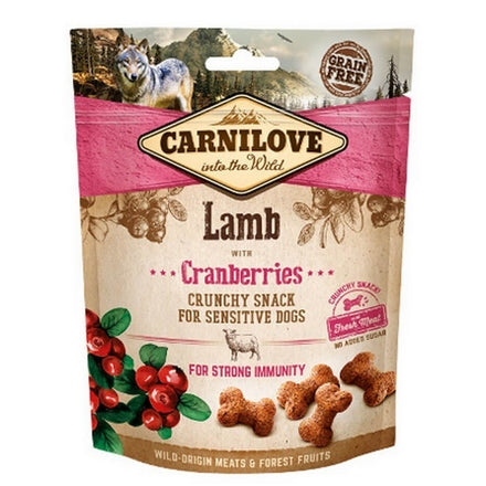Carnilove GF Friandise Chien Agneau Cranberries