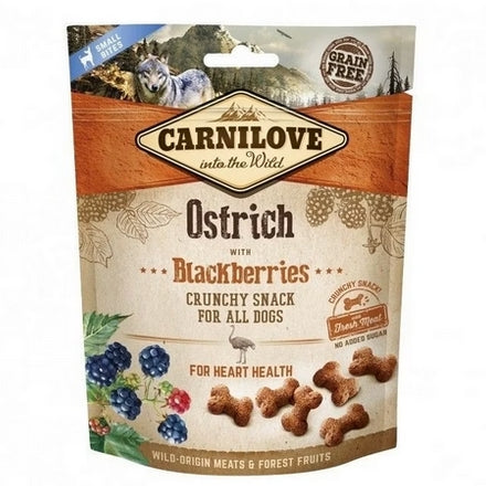 Carnilove GF Friandise Chien Autruche Mûres