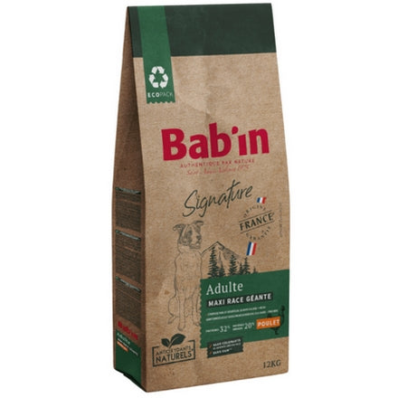 Bab'in Giant Adulte Chien Poulet 12kg