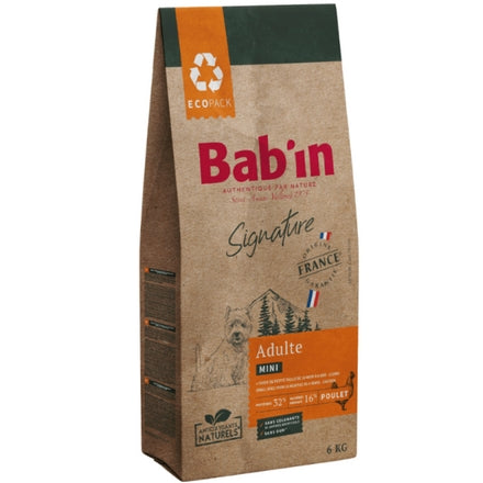 Bab'in Mini Adulte Chien Poulet 2kg