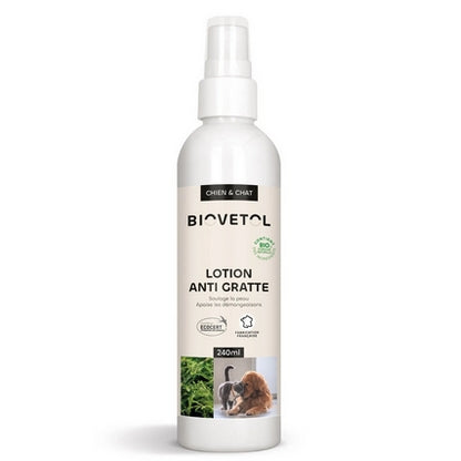 Biovetol Lotion Anti Gratte Chien & Chat 240 ml