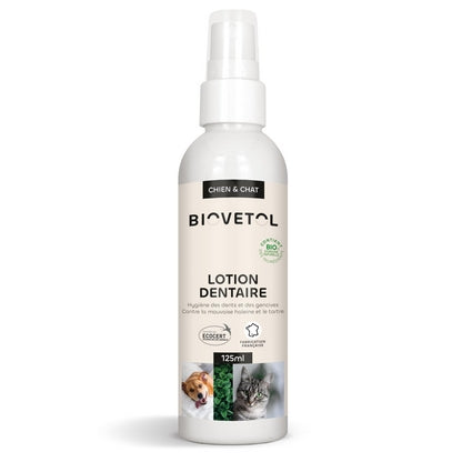 Biovetol Lotion Dentaire Chien & Chat 125 ml