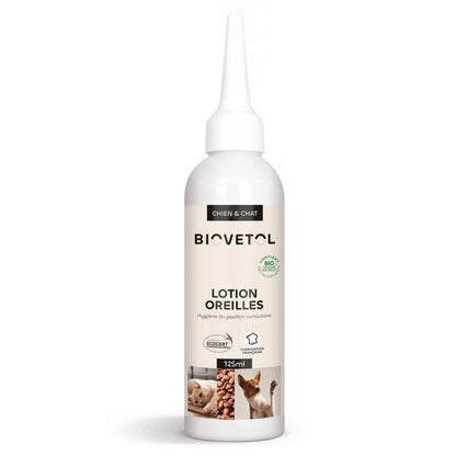 Biovetol Lotion Oreilles Chien & Chat 125 ml