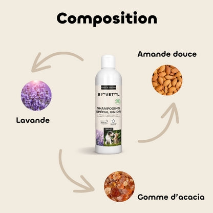 Biovetol Shampooing Spécial Junior Chiot & Chaton 240ml