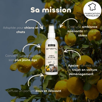 Biovetol Spray O'Calme Chien & Chat 125ml