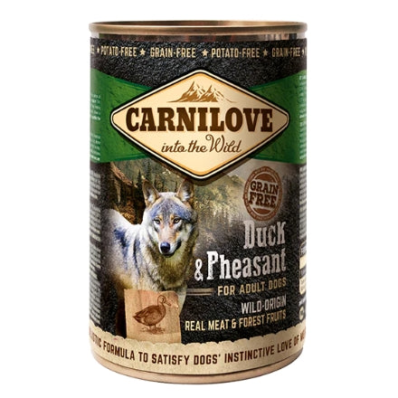 Carnilove Boîte GF Chien Canard Et Faisan 400g