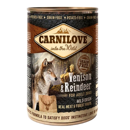 Carnilove Boîte GF Chien Renne 400g