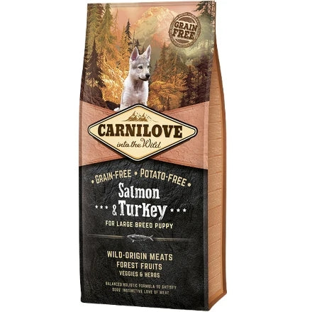 Carnilove Chiot Grande Race Saumon Et Dinde 12kg