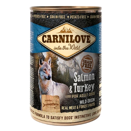 Carnilove Boîte GF Chien Saumon 400g