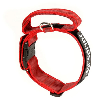 Collier + Poignée Julius K9 Rouge