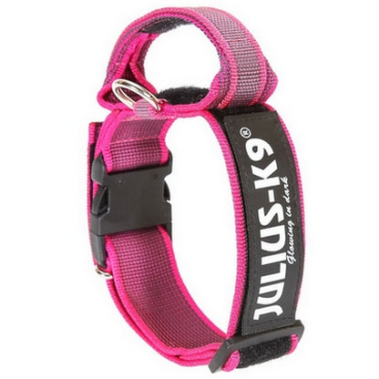 Collier + Poignée Julius K9 Rose