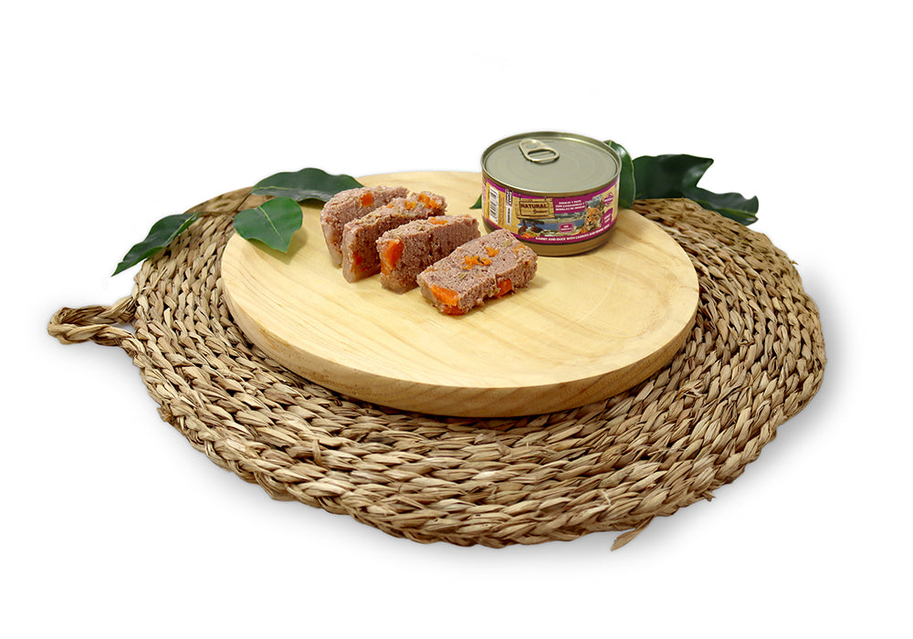 Natural Greatness Boîte GF Chat Lapin Et Canard 185g