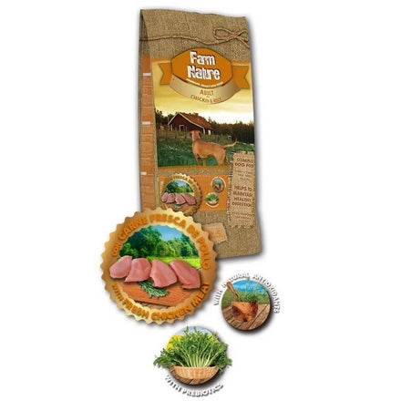 Farm Nature Chien Poulet et Riz 18kg