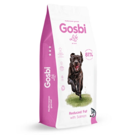 Gosbi Life Dog Reduced Fat With Salmon Chien Saumon 12kg