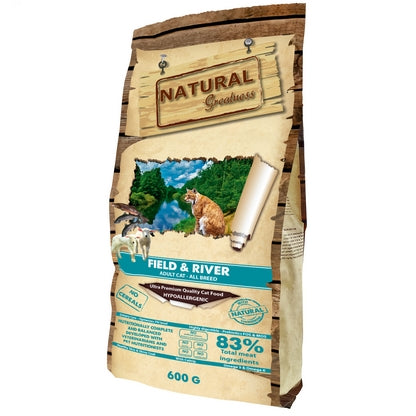 Natural Greatness Chat Adulte  Field & River 600g