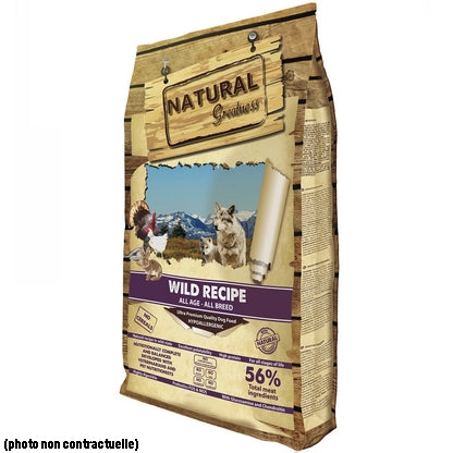 Natural Greatness Chien Adulte Wild  15kg