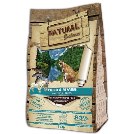 Natural Greatness Chat Adulte  Field & River 600g