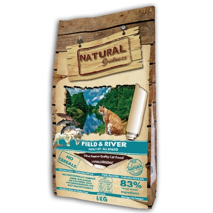 Natural Greatness Chat Adulte  Field & River 6kg