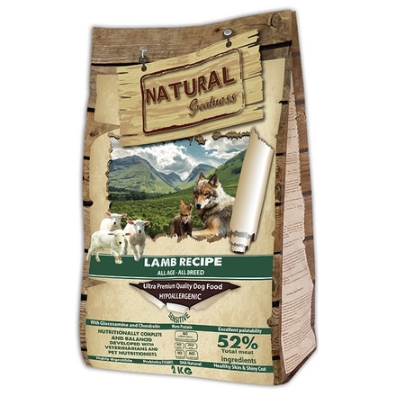 Natural Greatness Chien Adulte Agneau 2kg