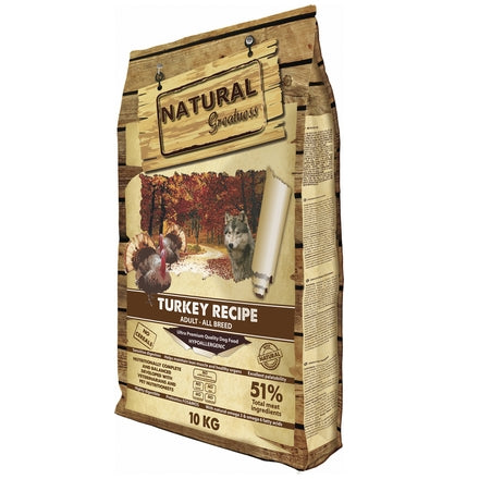 Natural Greatness Chien Adulte Dinde 10kg