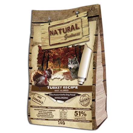 Natural Greatness Chien Adulte Dinde 2kg
