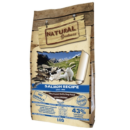 Natural Greatness Chien Adulte Mini Saumon 6kg