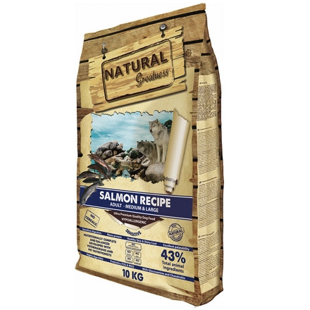 Natural Greatness Chien Adulte Saumon 10kg