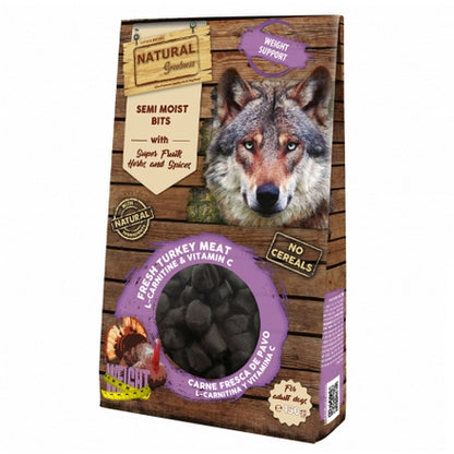 Natural Greatness GF Friandise Tendre Chien  Dinde Fraîche, L-Carnitine Et Vitamine C 35g