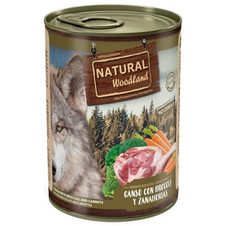 Natural Woodland Boîte GF Chien Oie 400g