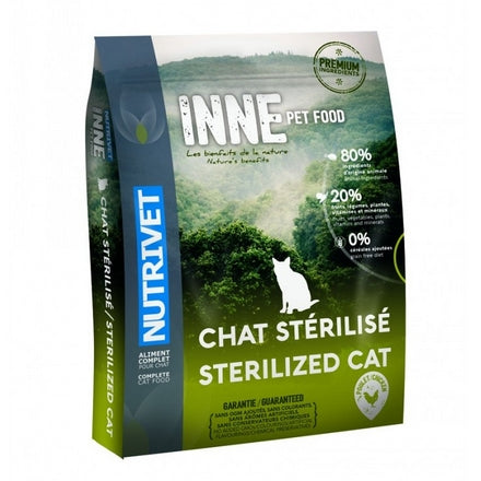 Nutrivet Inne Chat Stérilisé Poulet 1.5kg