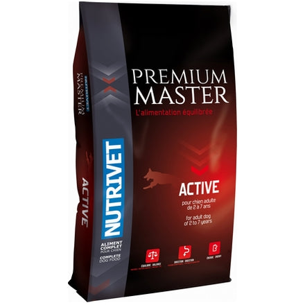 Nutrivet Premium Master Actif Chien Adulte Poulet 15kg
