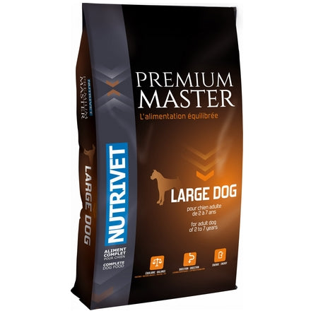 Nutrivet Premium Master Large Chien Adulte Poulet 15kg