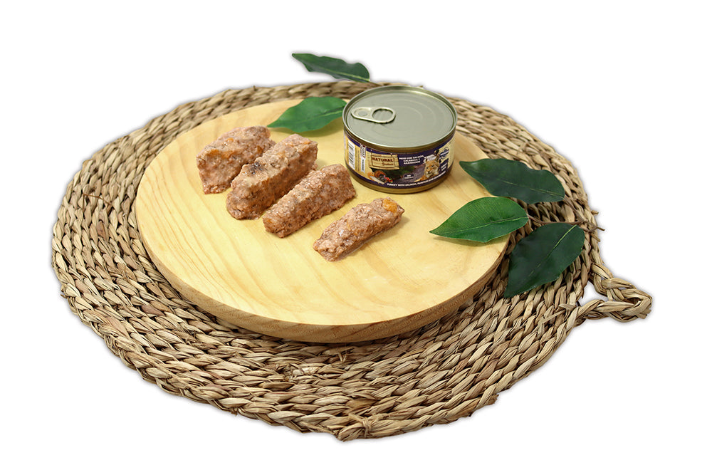 Natural Greatness Boîte GF Chat Dinde Au Saumon 185g