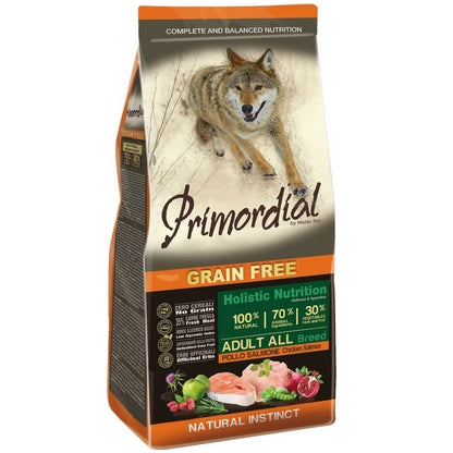 Primordial Poulet & Saumon Chien 12kg